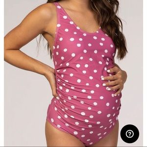 Pink Blush Maternity Swim